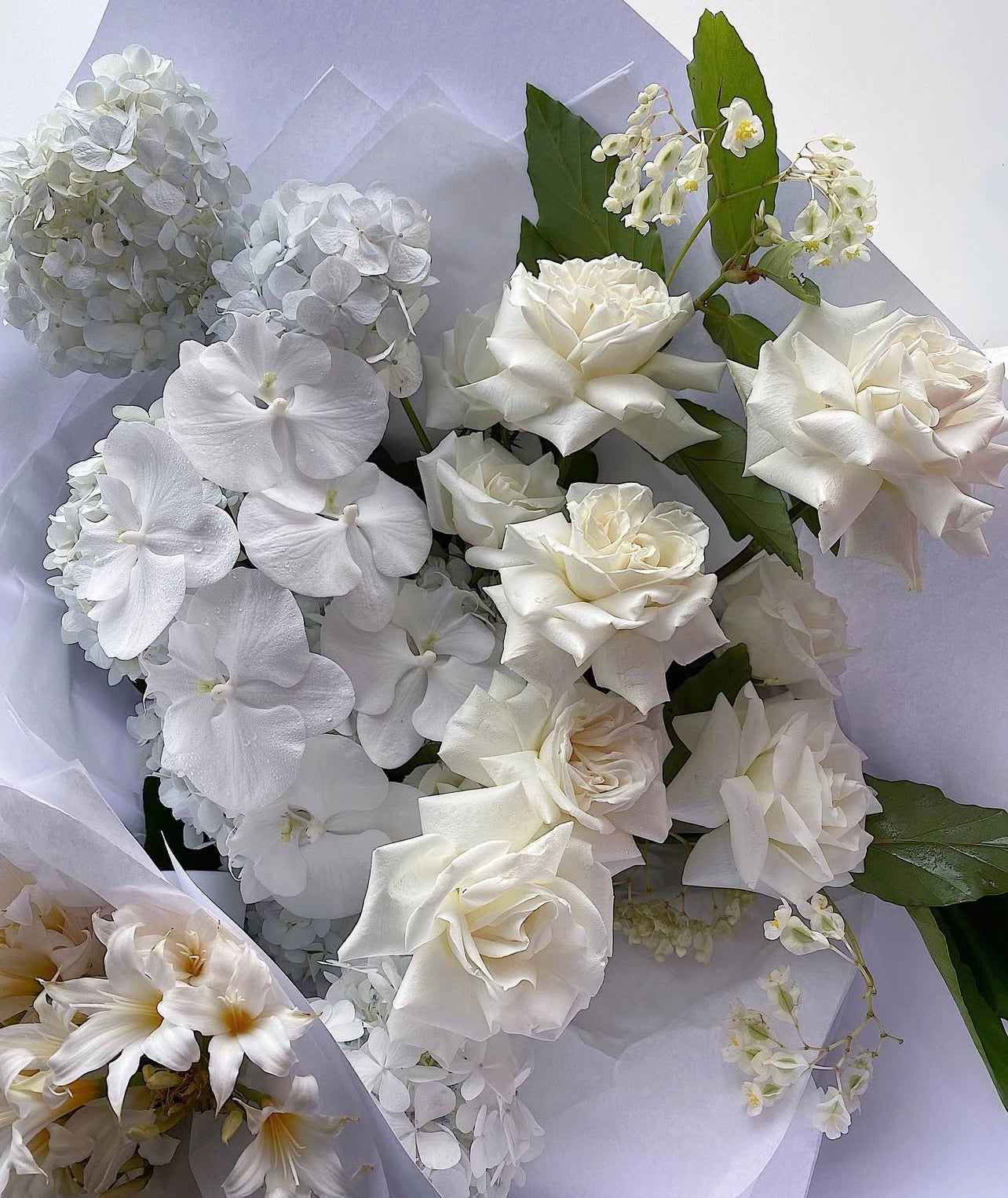 White Orchid Bouquet