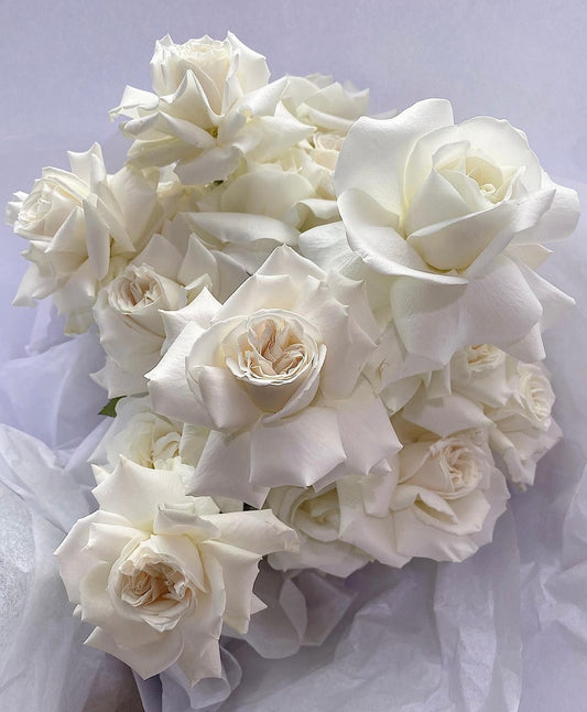 White Rose Bouquet