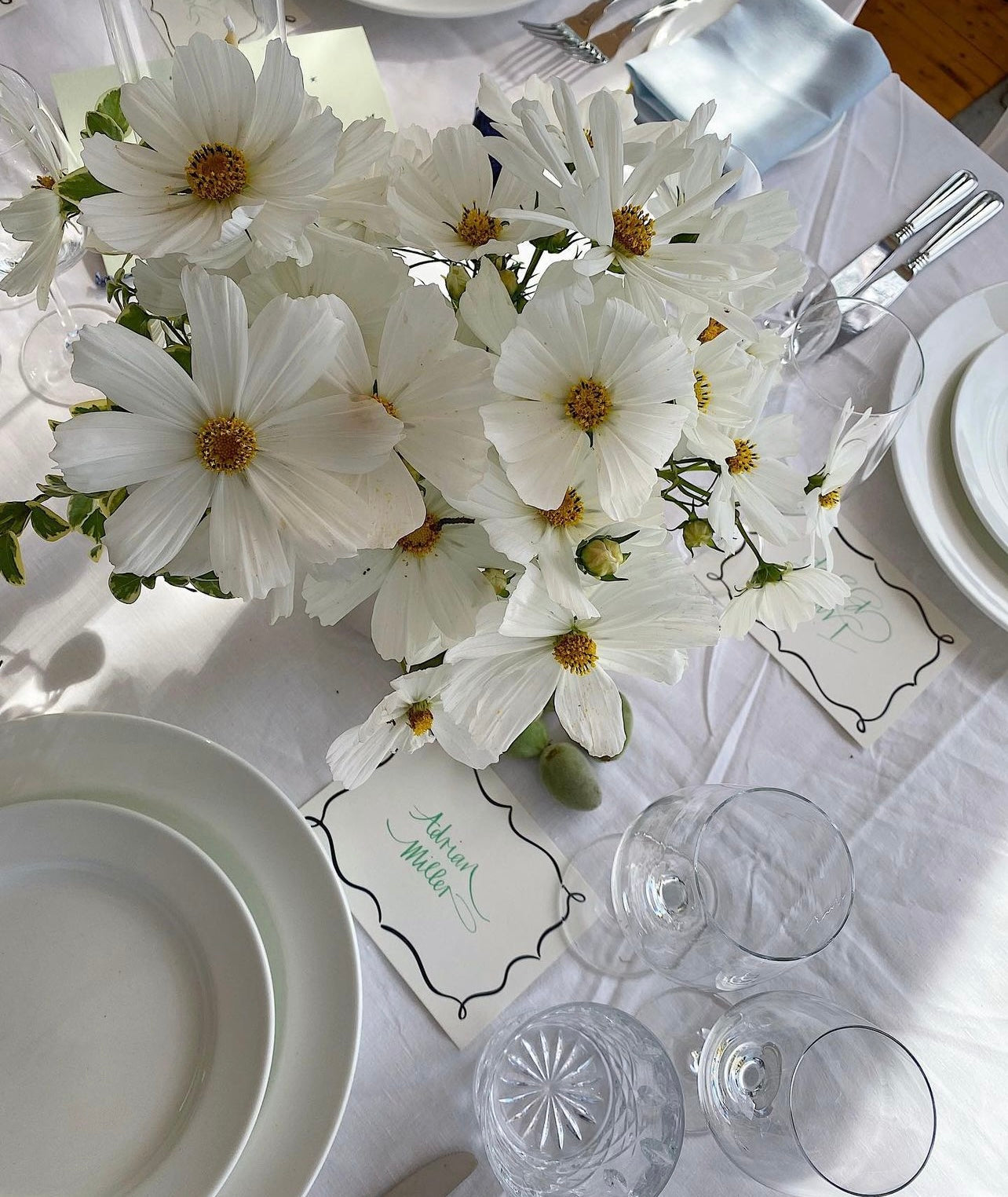 White Event Centerpieces (each)